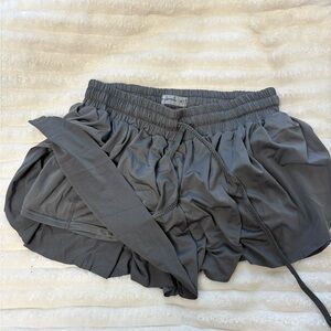 Gray Women's Athletic Shorts
